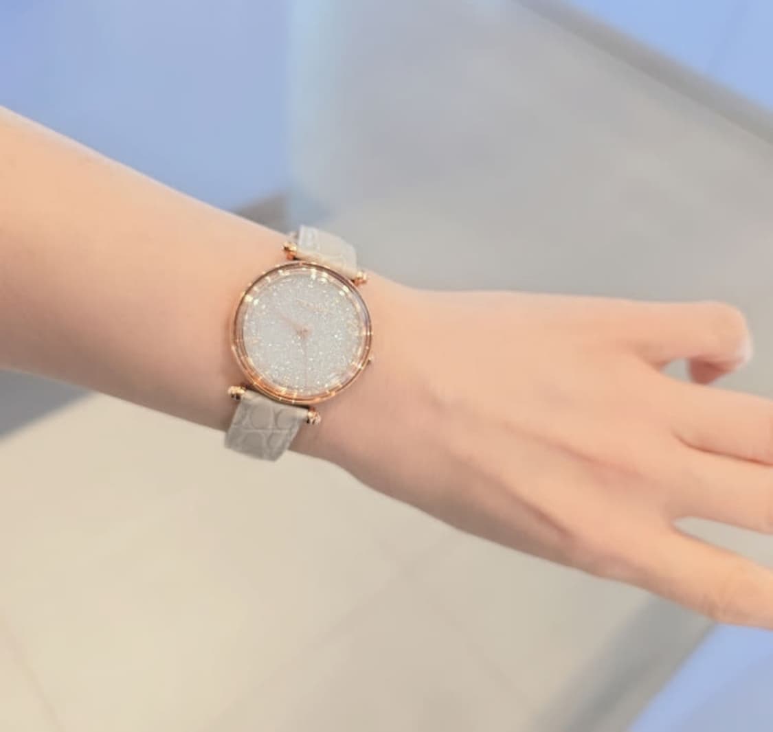 정가60만~새제품)스와로브스키 크리스탈린 시계 정품 상품이미지4