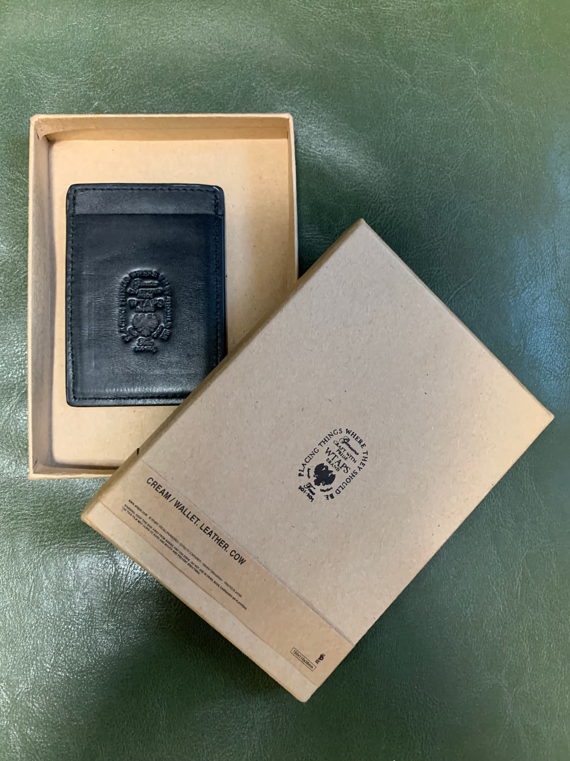 더블탭스 소가죽 카드지갑 상품이미지1