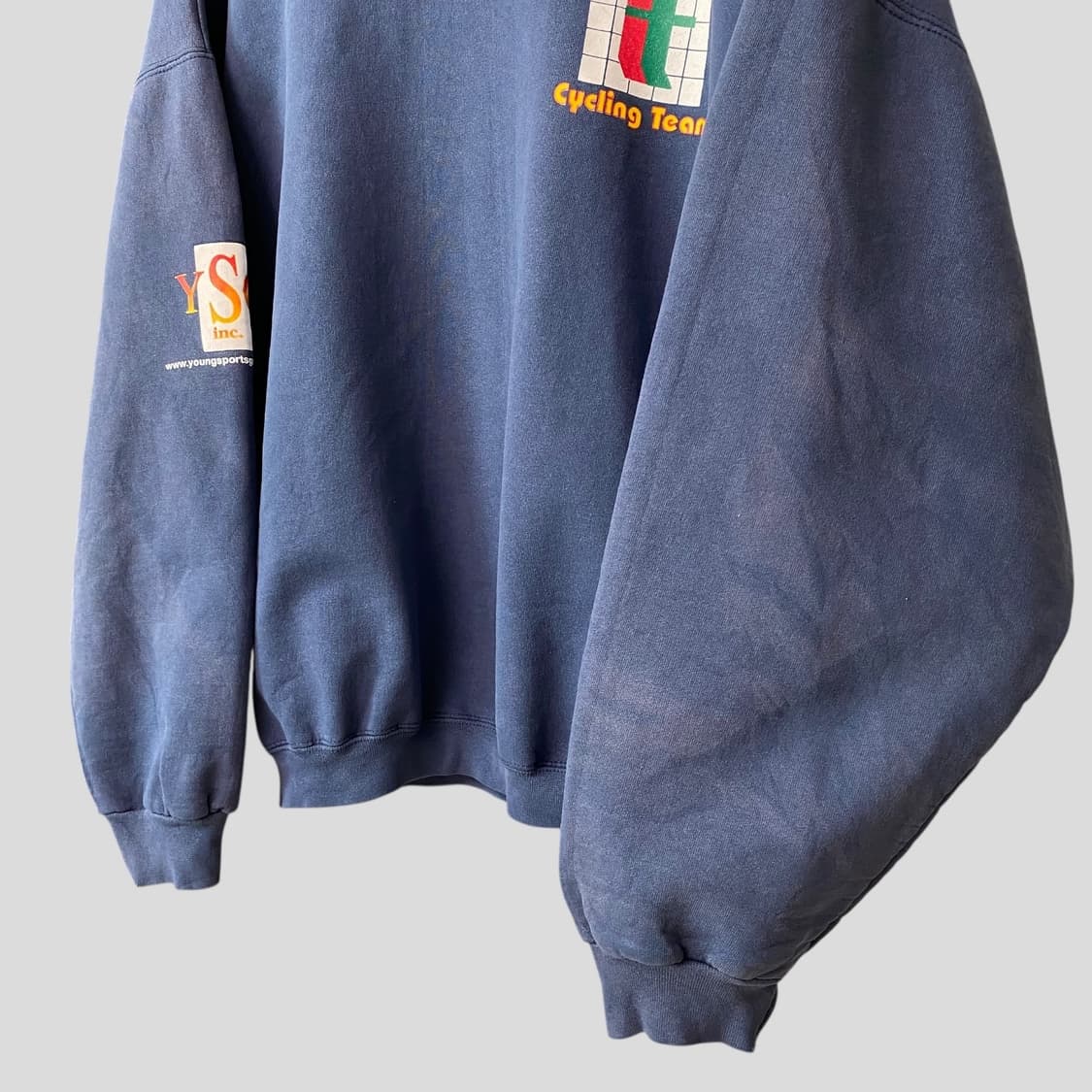 (XL)빈티지 헤인즈 Cycling Team 스웨트셔츠 맨투맨 상품이미지5