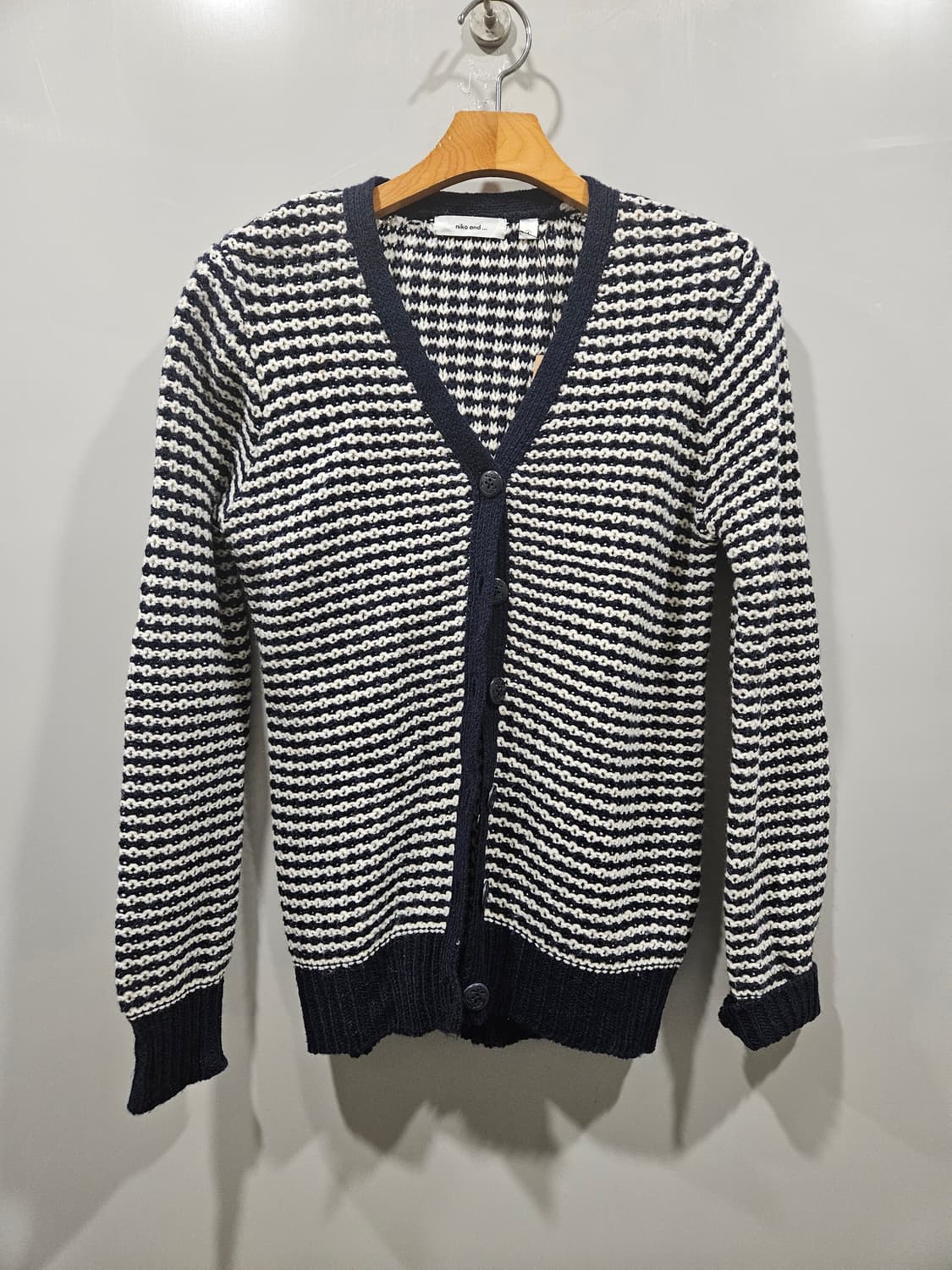니코앤드 모혼방 가디건 사이즈 4 상품이미지1