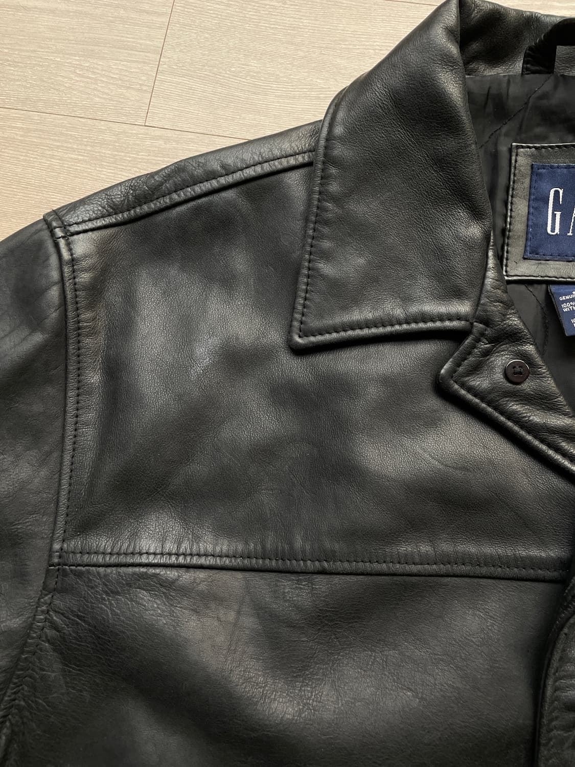 90s 올드갭 레더 카코트 gap carcoat 상품이미지6