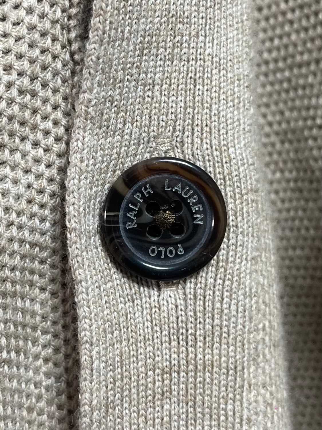 폴로 랄프로렌 오트밀 베이지 가디건 (on.184) 상품이미지5