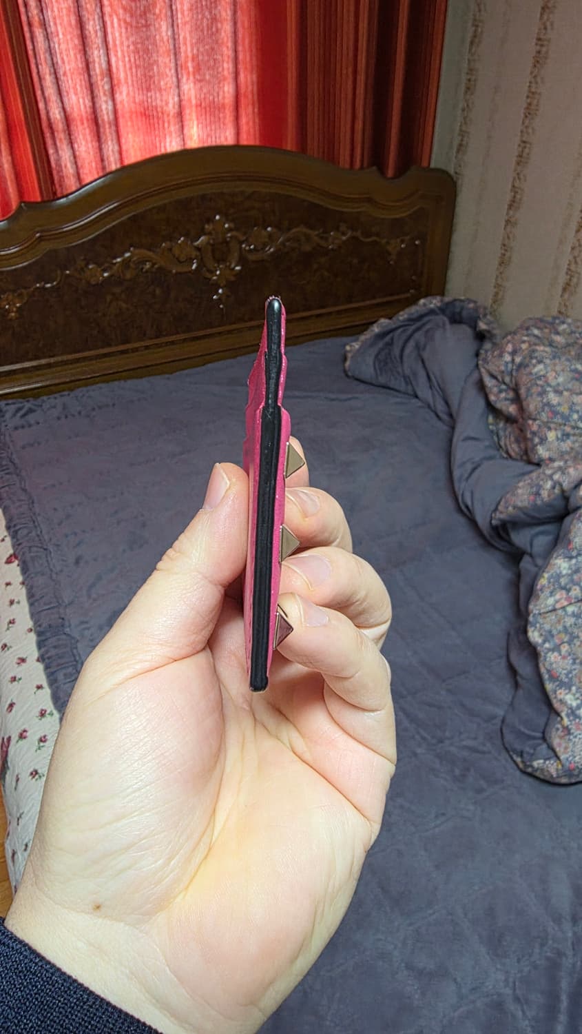 (정품) 발렌티노 가라바니 락스터드 카드지갑/개인/팝니다. 상품이미지10