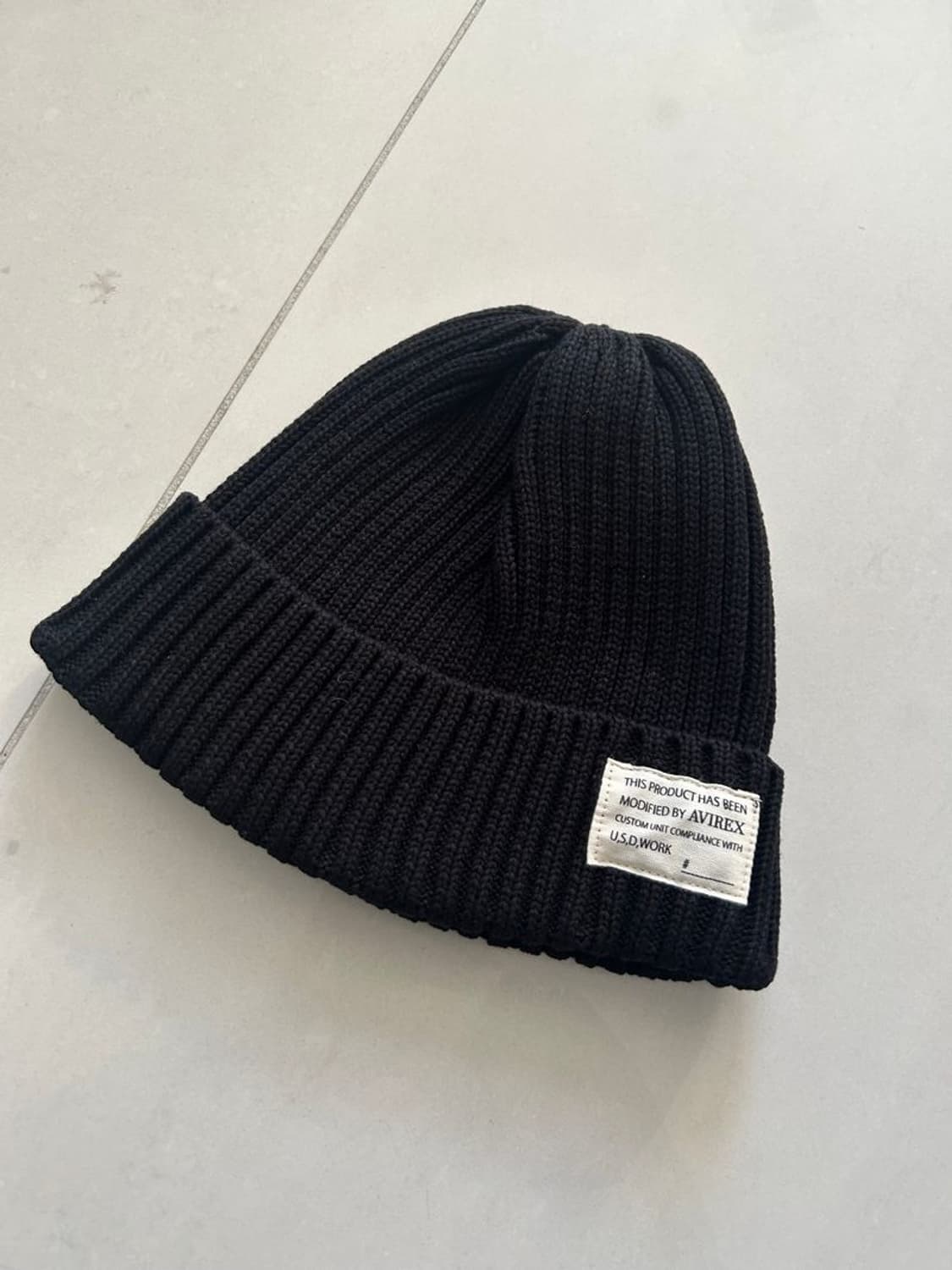 COTTON WATCH CAP 면 소재 비니 상품이미지1