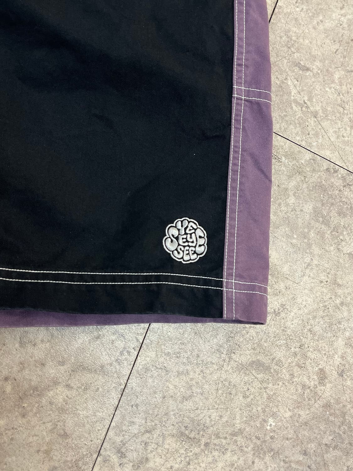 예스아이씨 스티치 배색 하프 팬츠 L #csz3494 상품이미지7