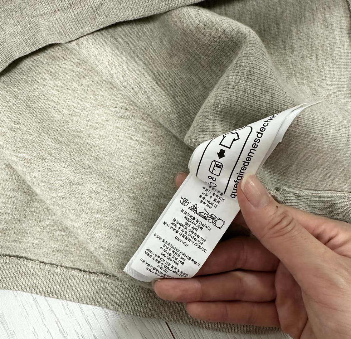 [폴로 랄프로렌] 남성 하프집업 LG사이즈 / 최신라벨 QR인증 상품이미지4