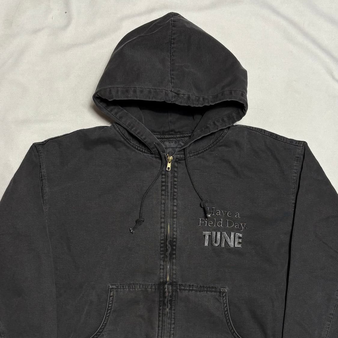 L 디스이즈네버댓 챠콜 후드 자켓 상품이미지1