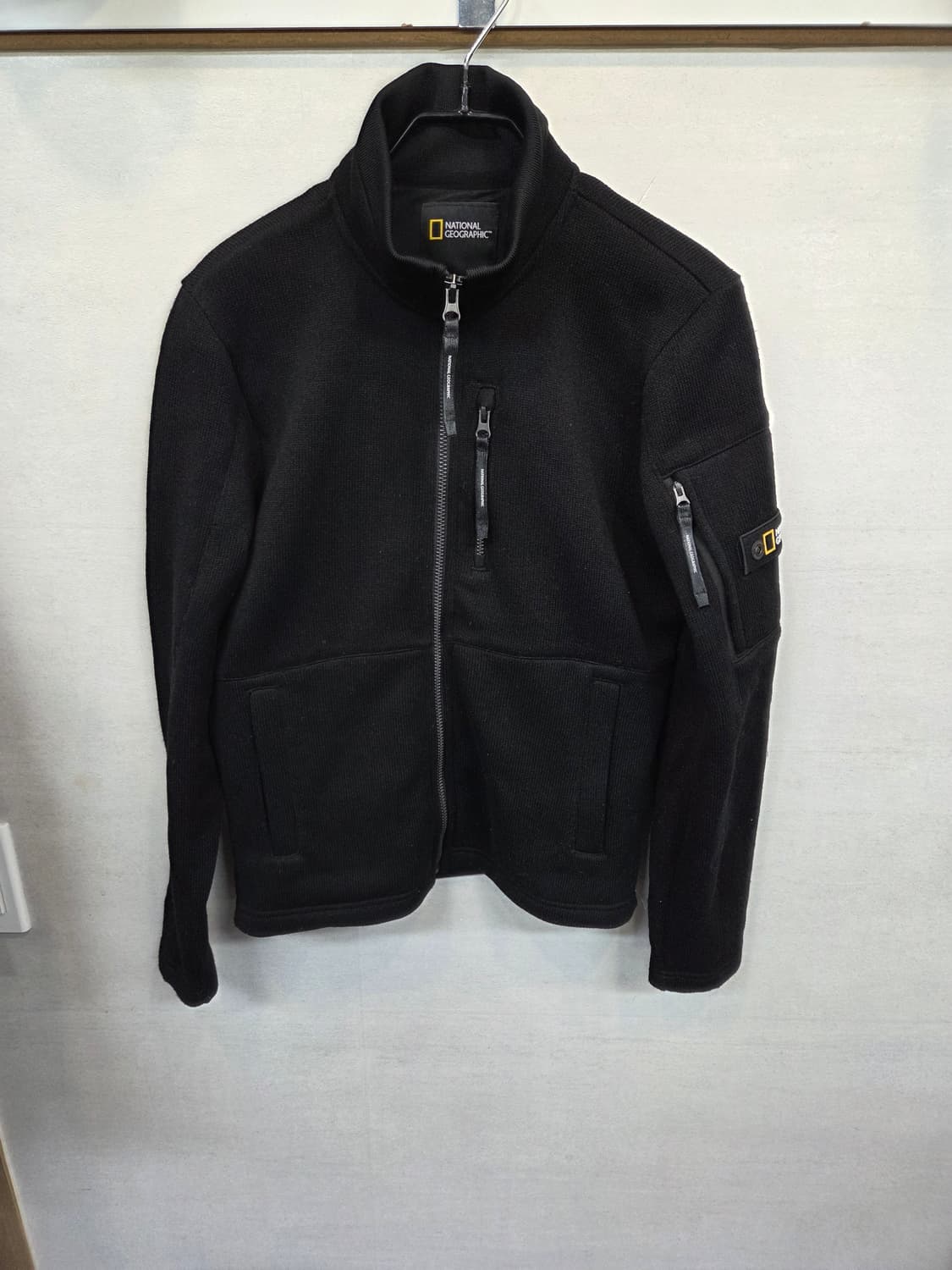 내셔널지오그래픽 몬타나 안감플리스 니트집업 s 상품이미지1