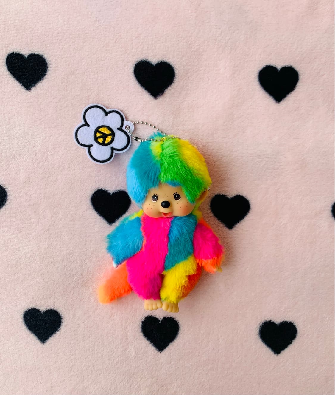 🌈몬치치 X 키무라 카에라 무지개 키체인 상품이미지1