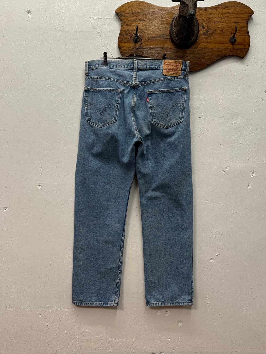 00s Levi's 505 Regular Straight Denim Pa 상품이미지2