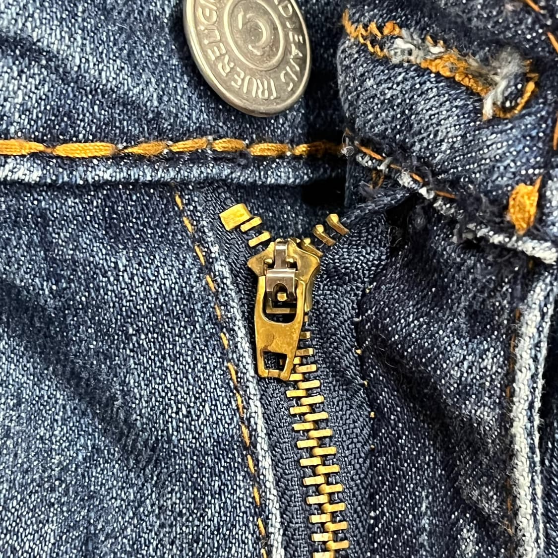 [정품/31] 트루릴리젼 스티치 데님 청바지 b16 상품이미지6