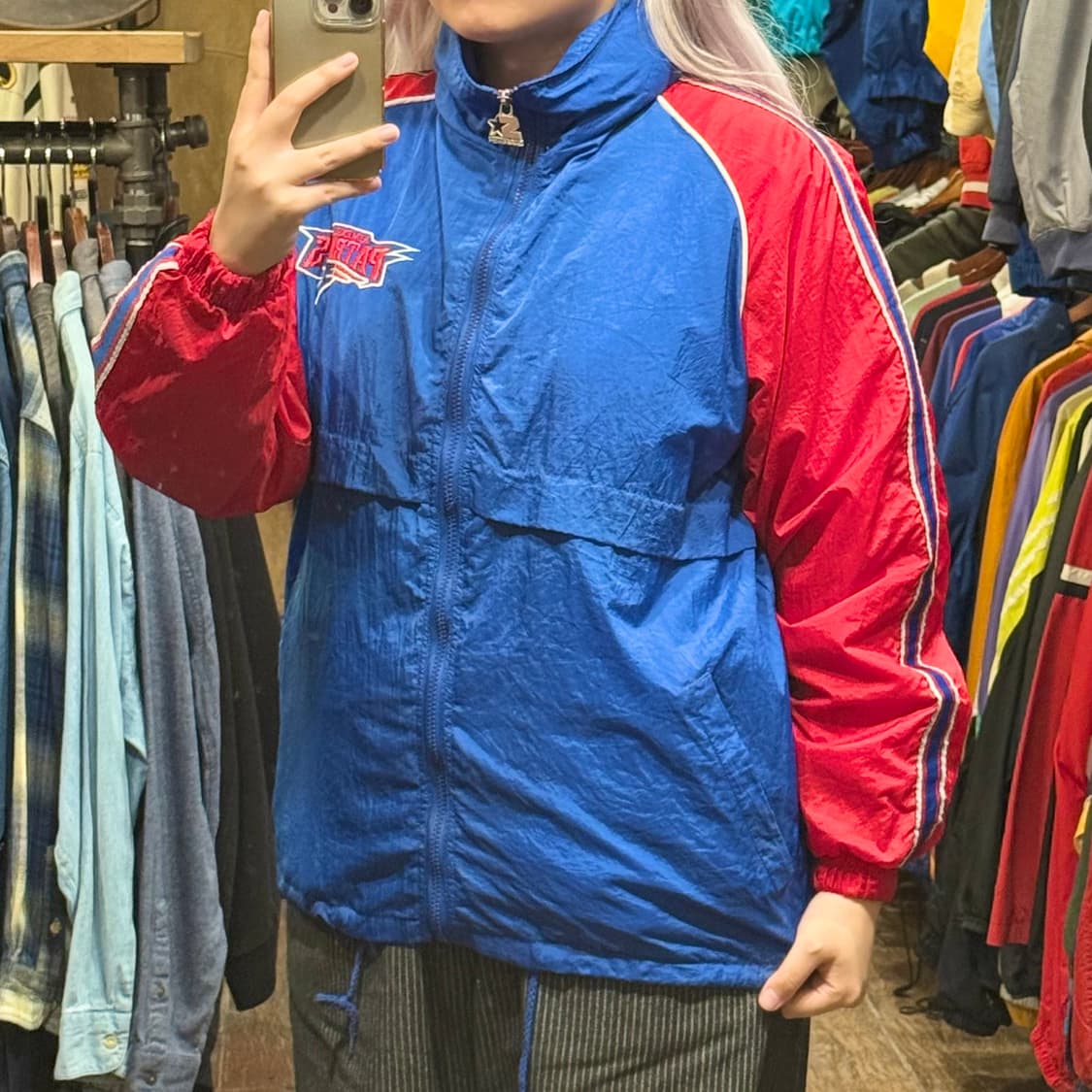 [HI] NFL 바람막이 레드블루 상품이미지4
