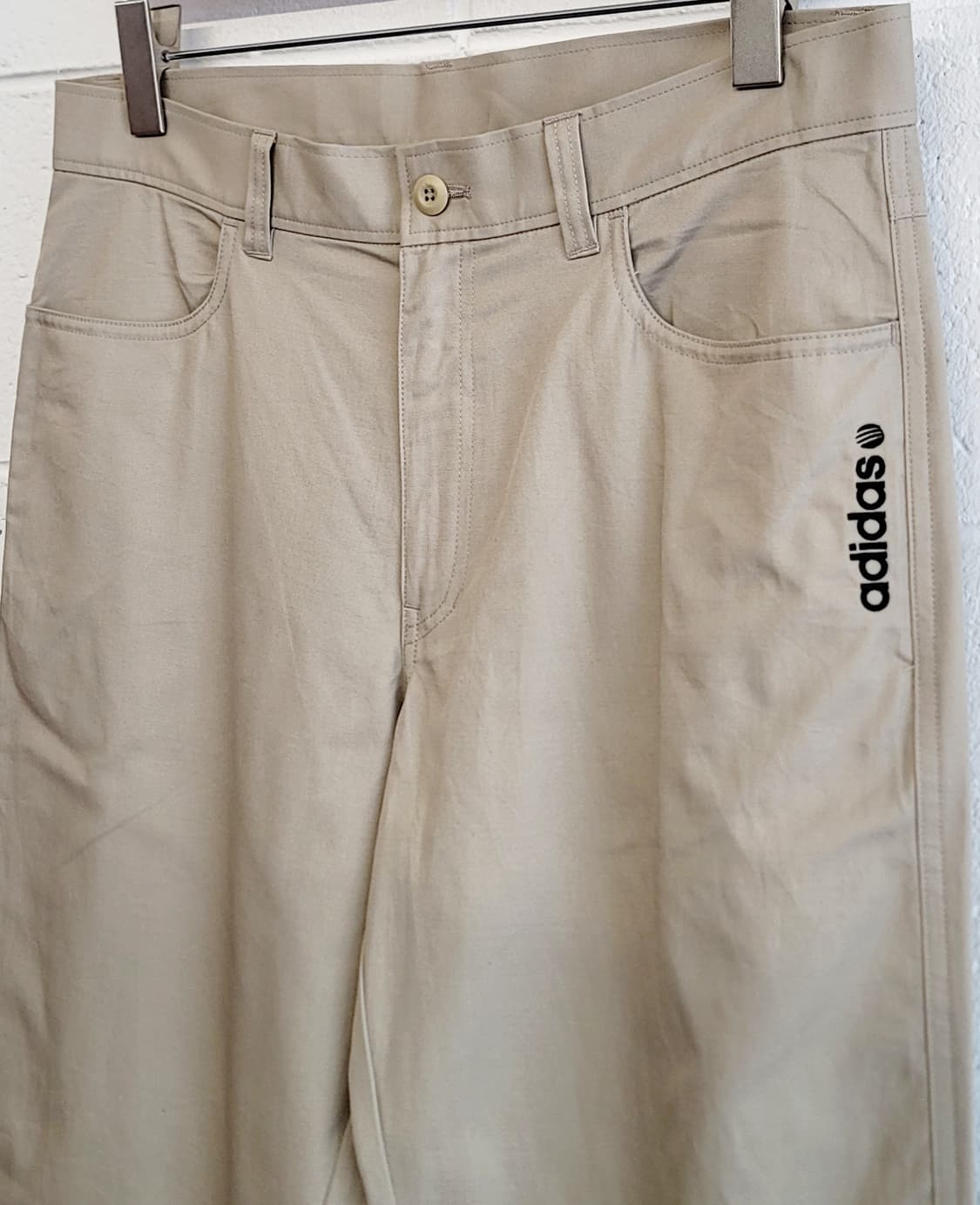 [미사용.새상품] 아디다스 네오 테이퍼드핏 코튼 치노팬츠(면바지) 판매 상품이미지5