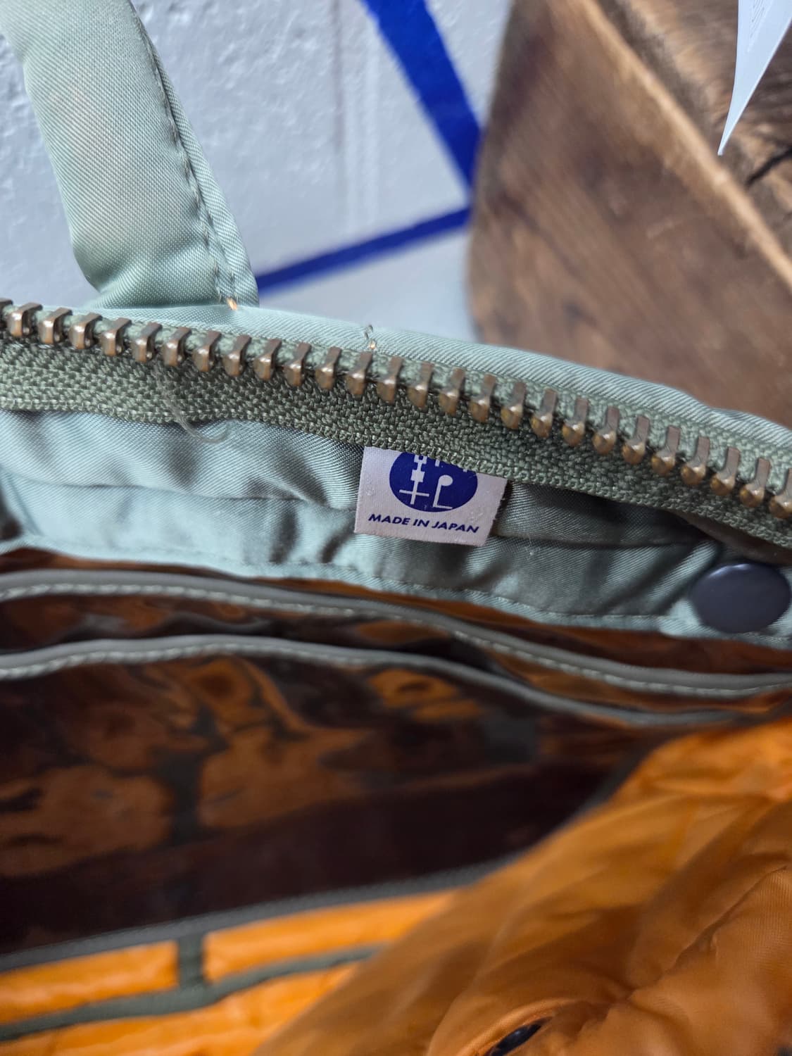 porter 포터 카키 탱커 토트백 상품이미지4