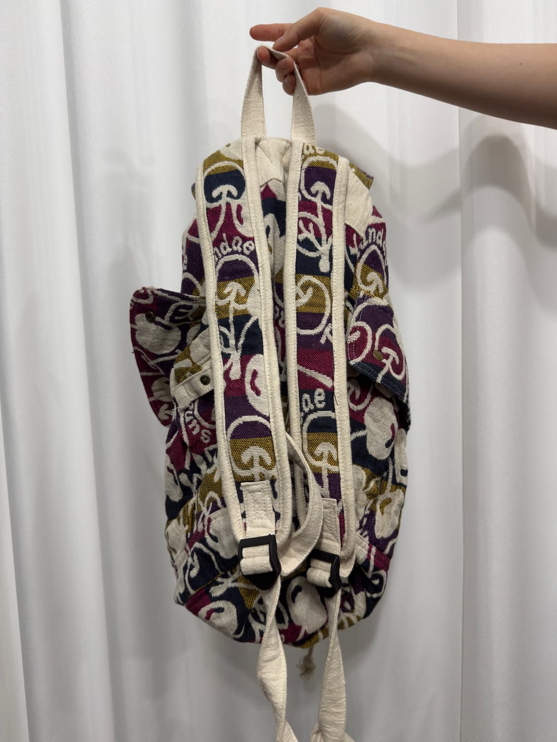 ethnic buckle backpack 상품이미지3