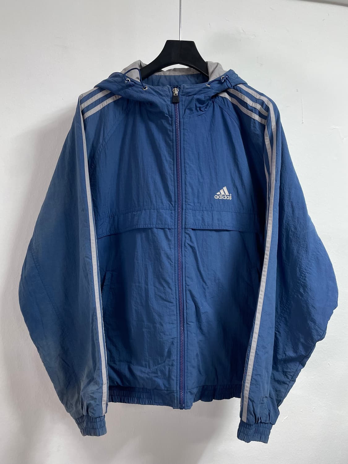 90s 아디다스 올드스쿨 누빔 바람막이 자켓 (on.457) 상품이미지1