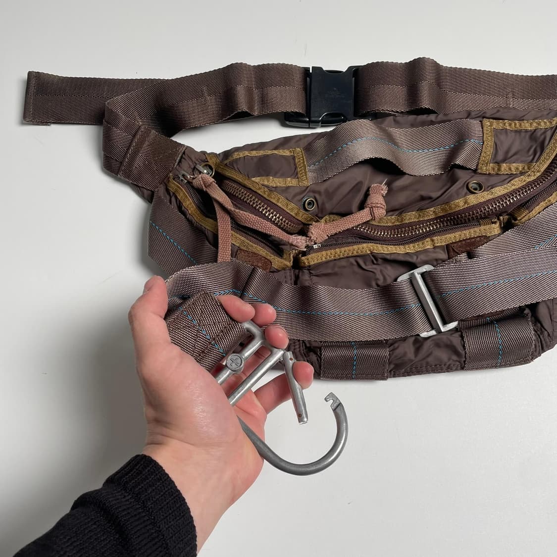 Tough jeansmith 멀티포켓 스트랩 크로스백 상품이미지6