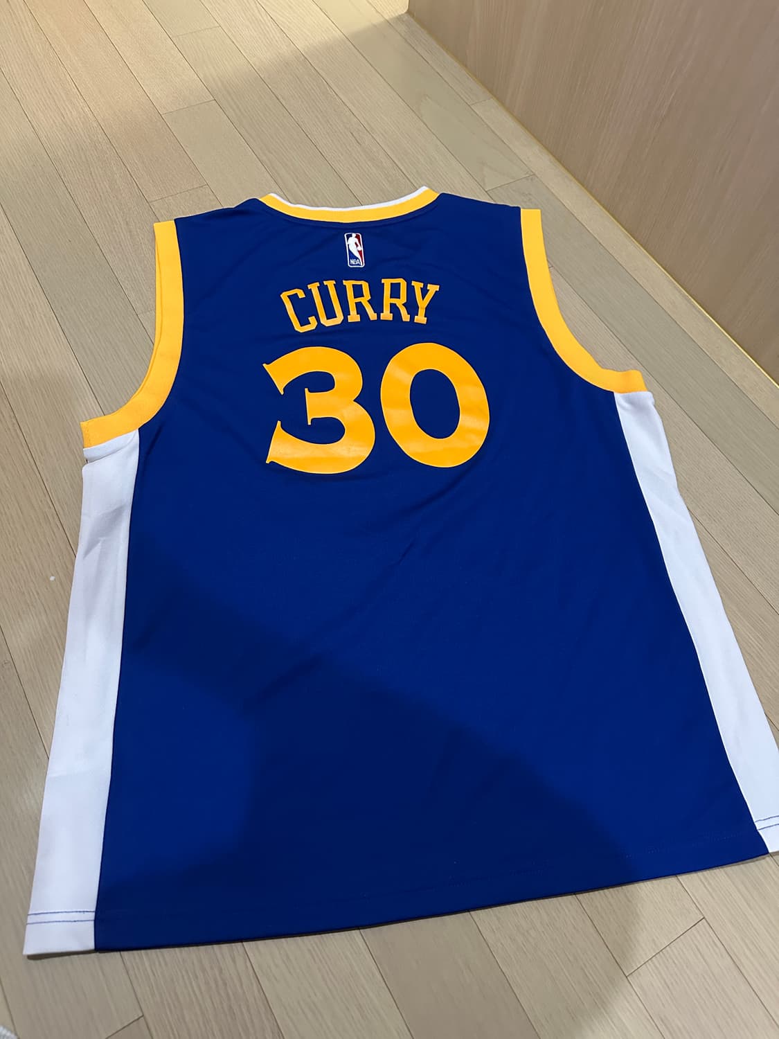 NBA 아디다스 골든스테이트 스테판커리 스윙맨유니폼 L 상품이미지4