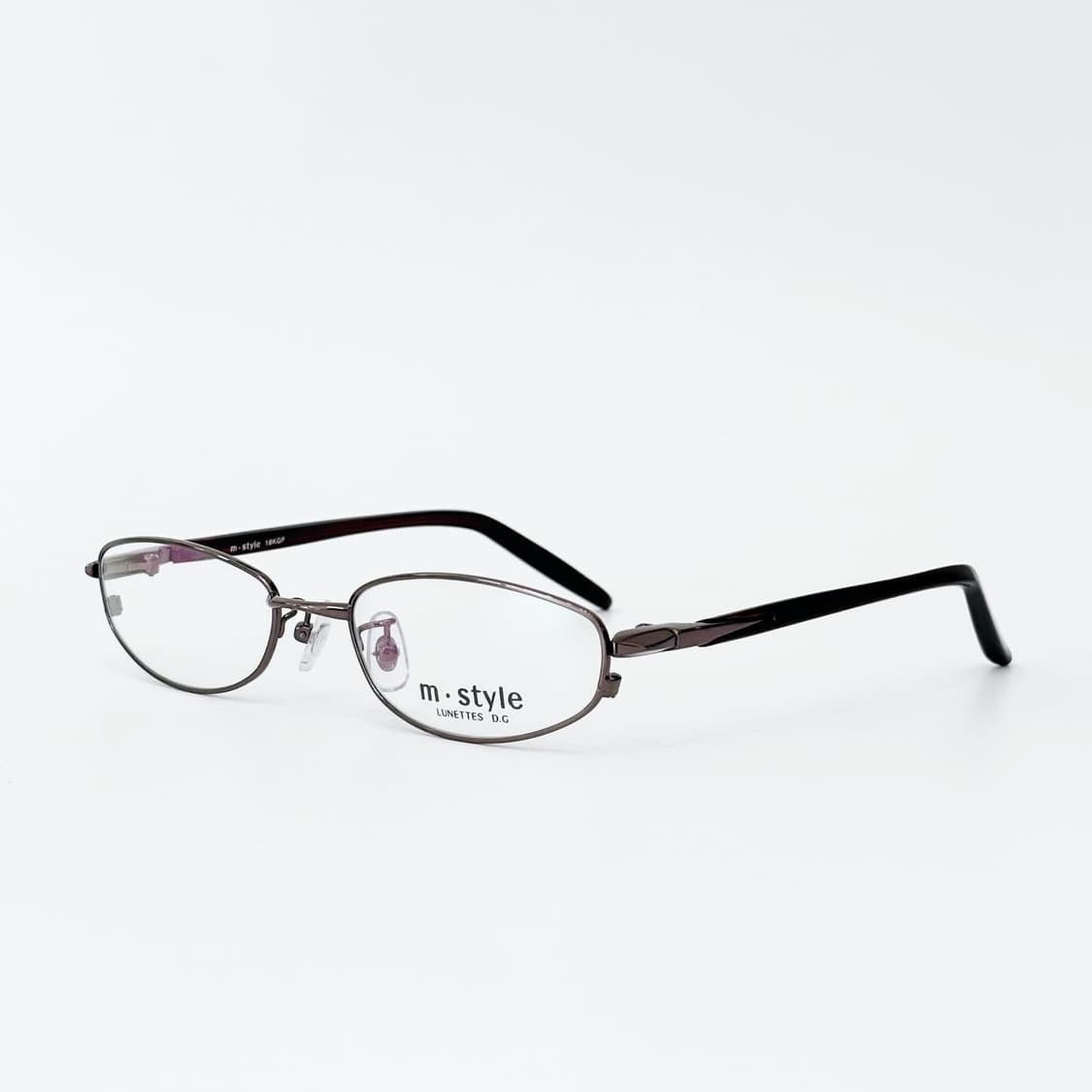 MSTYLE 브라운 메탈 데드스탁 빈티지안경 상품이미지1