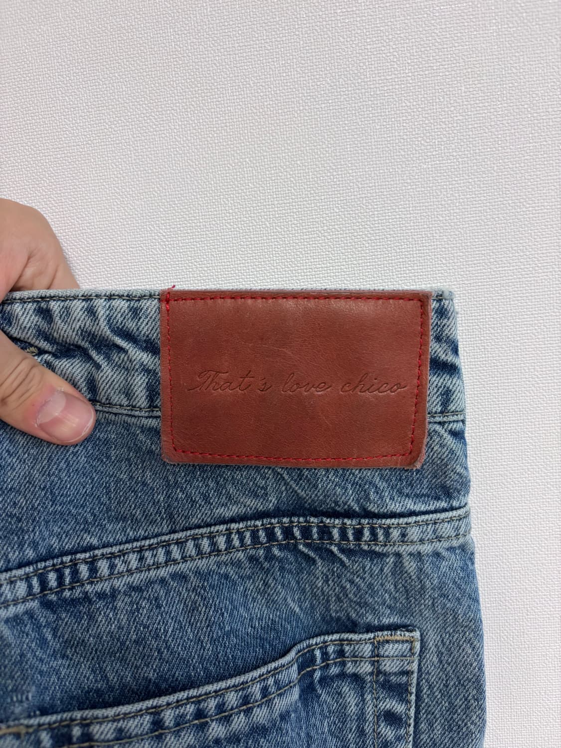 30 자라 ZARA 워싱 사이드 심리스 데님 팬츠 상품이미지6