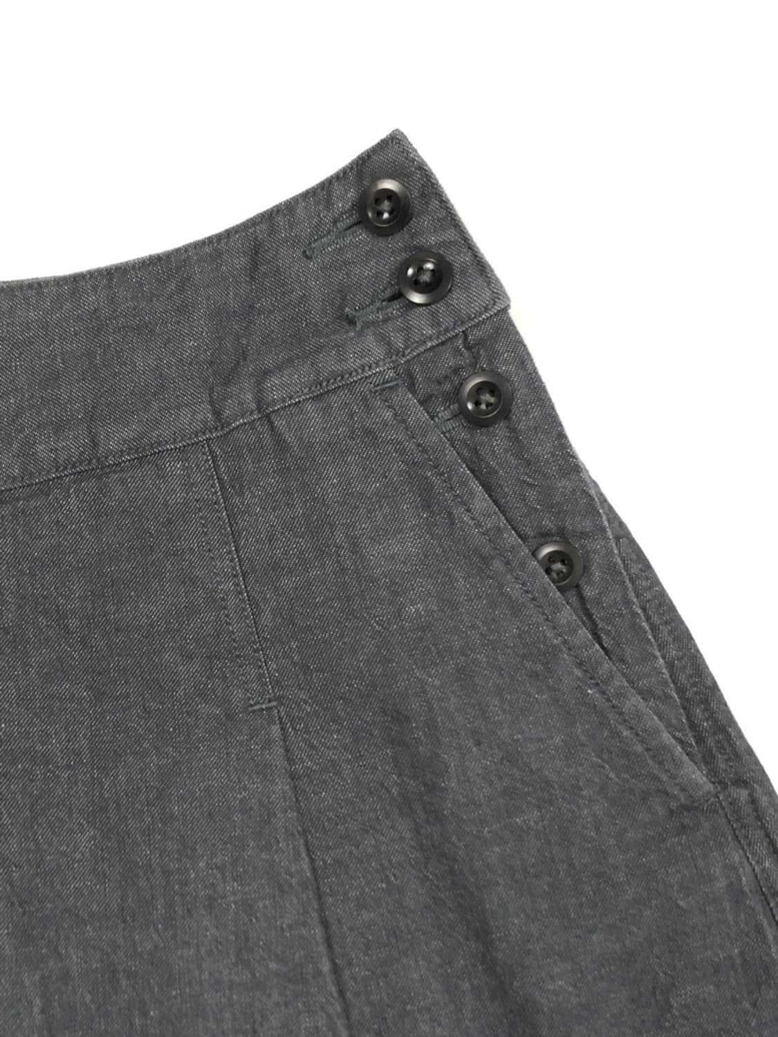 MHL side button flared skirt 상품이미지2