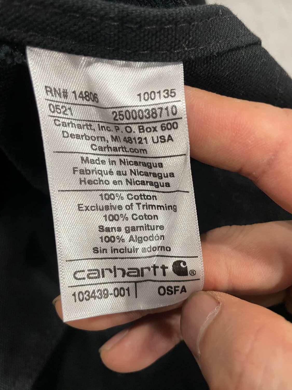 Carhartt 캔버스 에이프런 (free) 상품이미지5