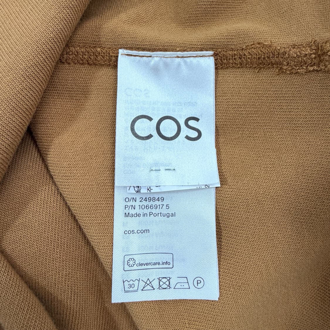 [S] COS 코스 테리 폴로셔츠 상품이미지6