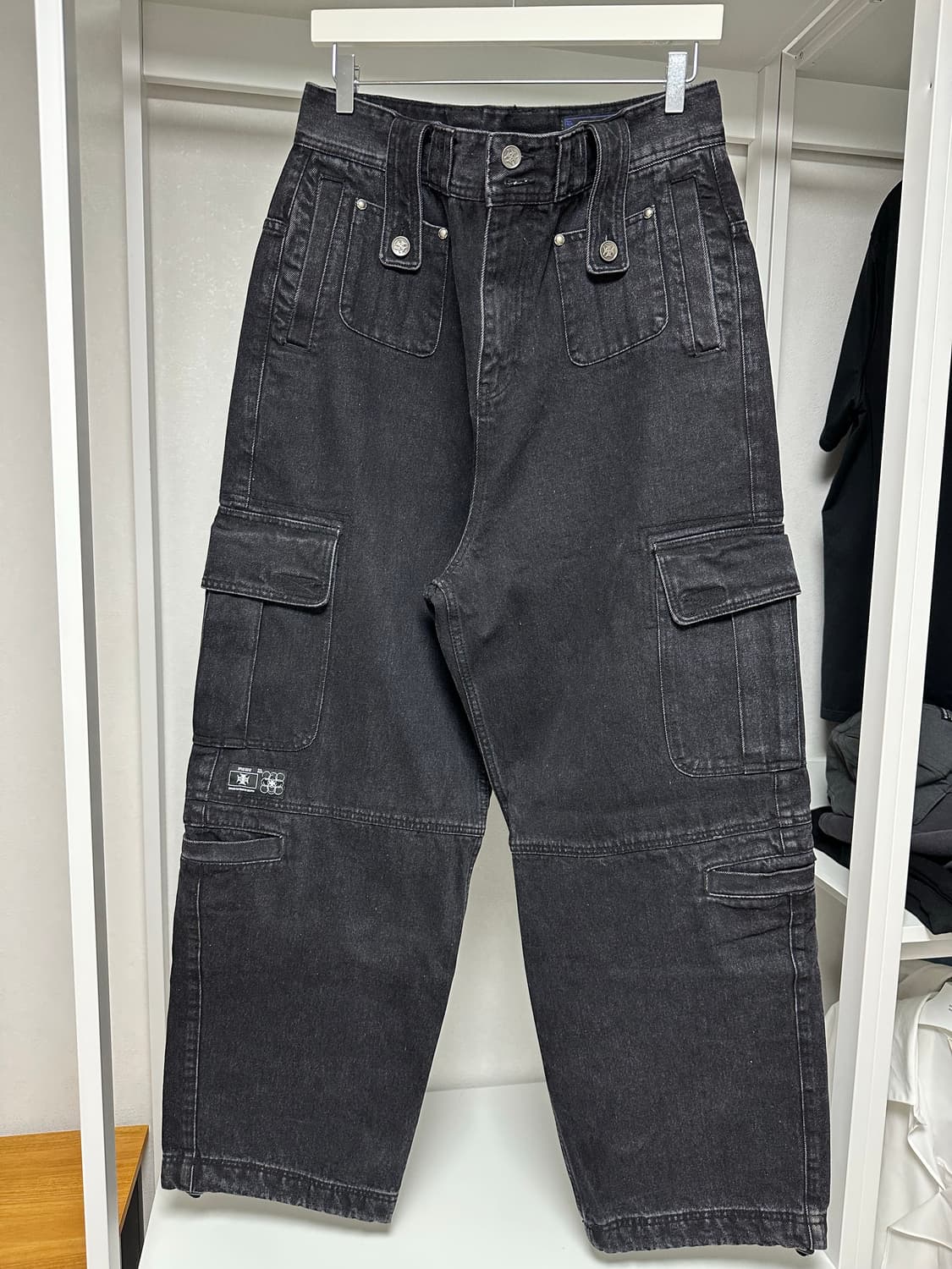 오퍼스0012 카고 데님팬츠 L 급처 상품이미지1