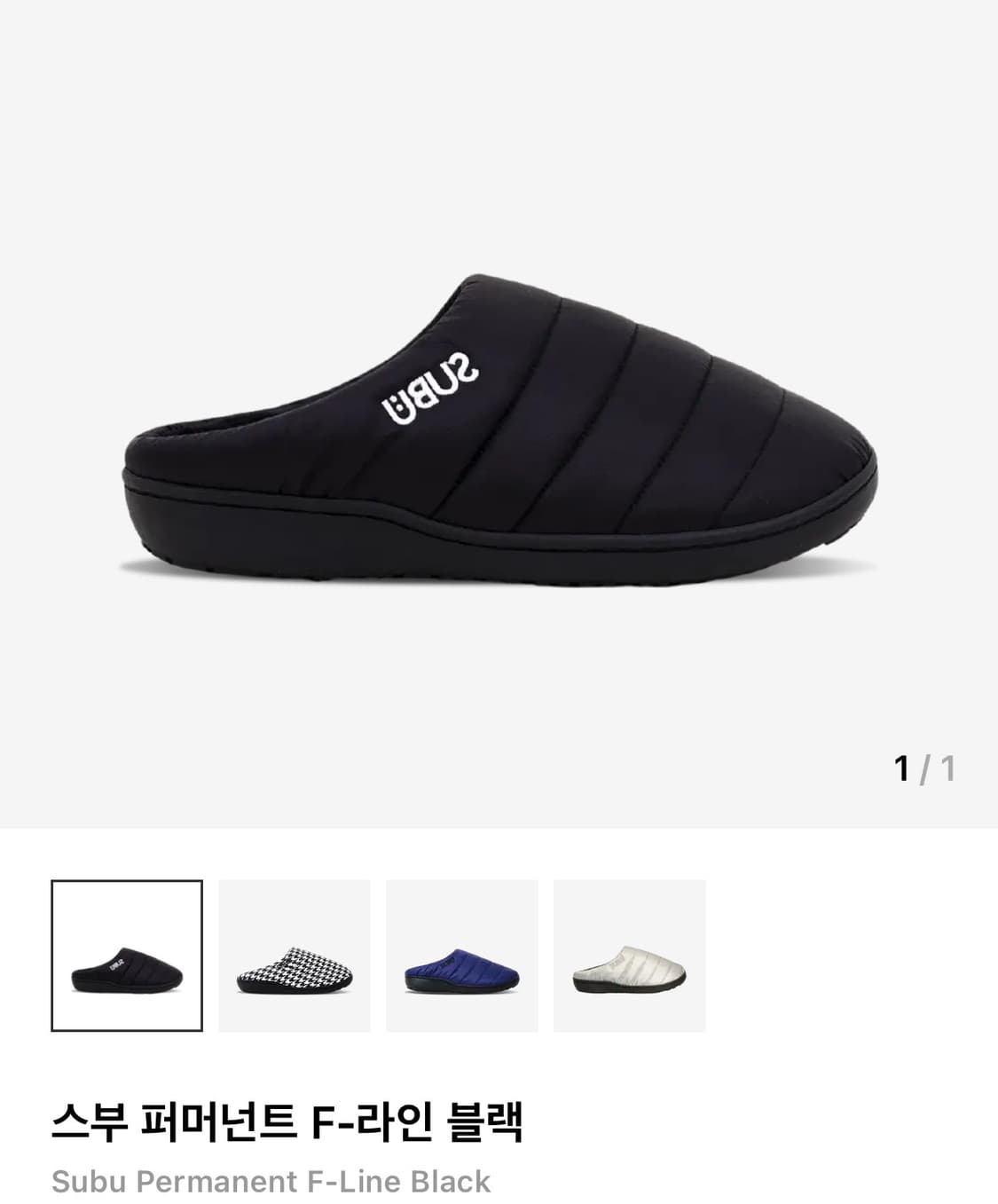 Subu Permanent F-Line Black 상품이미지1