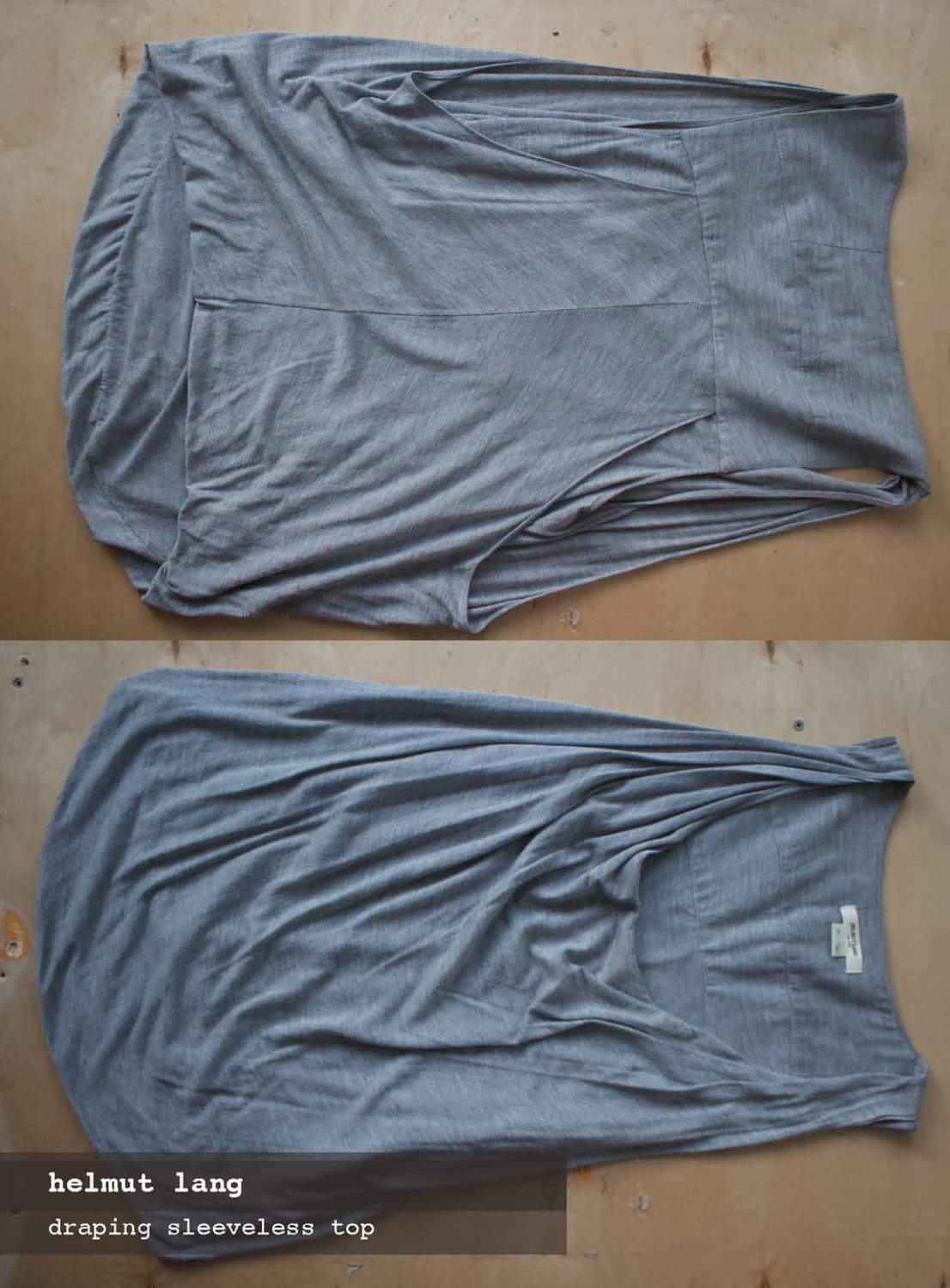 draping sleeveless top 상품이미지2