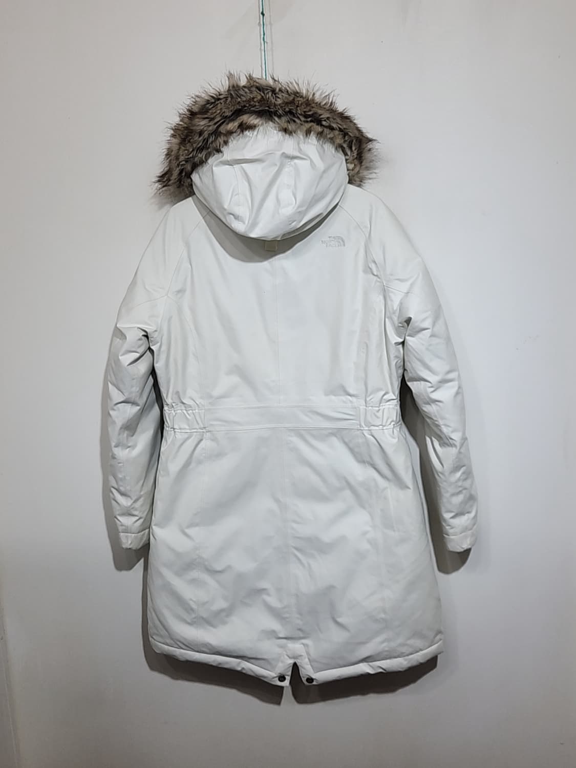 (M) 노스페이스 거위털 롱패딩 점퍼 화이트 구스다운 패딩코트  상품이미지7