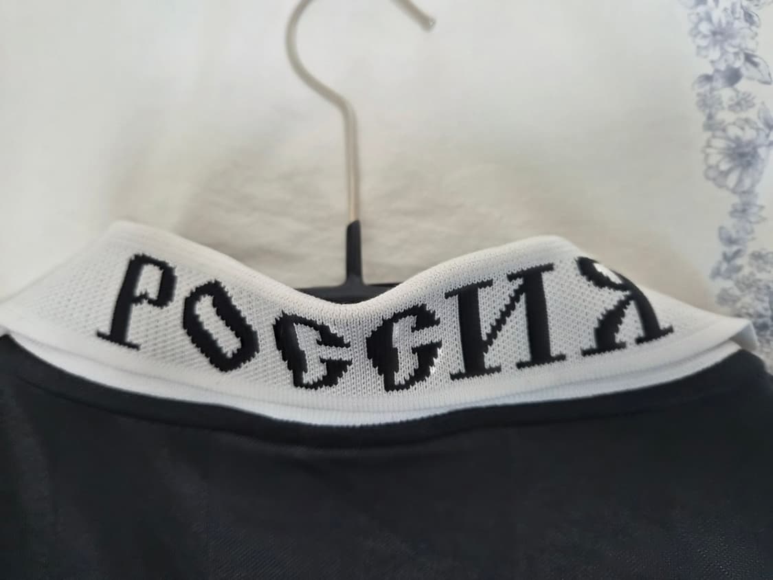 [S] 고샤루브친스키x아디다스 풋볼져지 블랙 상품이미지5