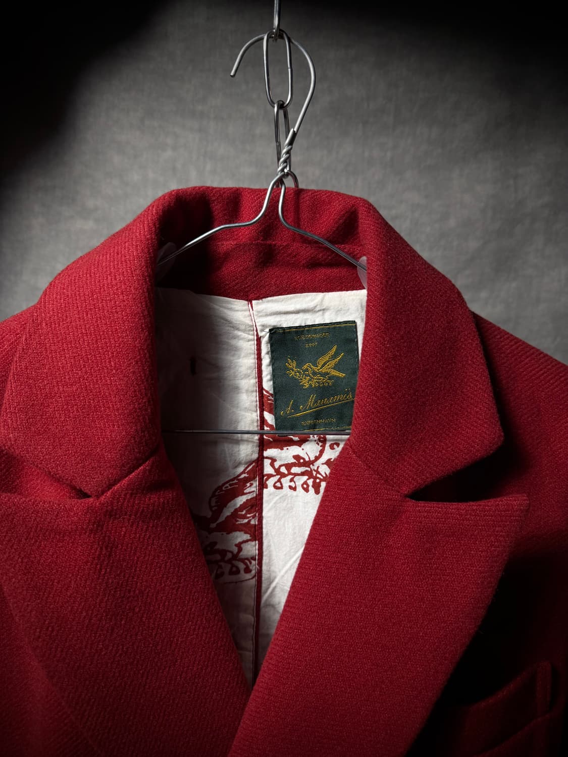 Aleksandr Manamis Bird Embroidered Coat 상품이미지4