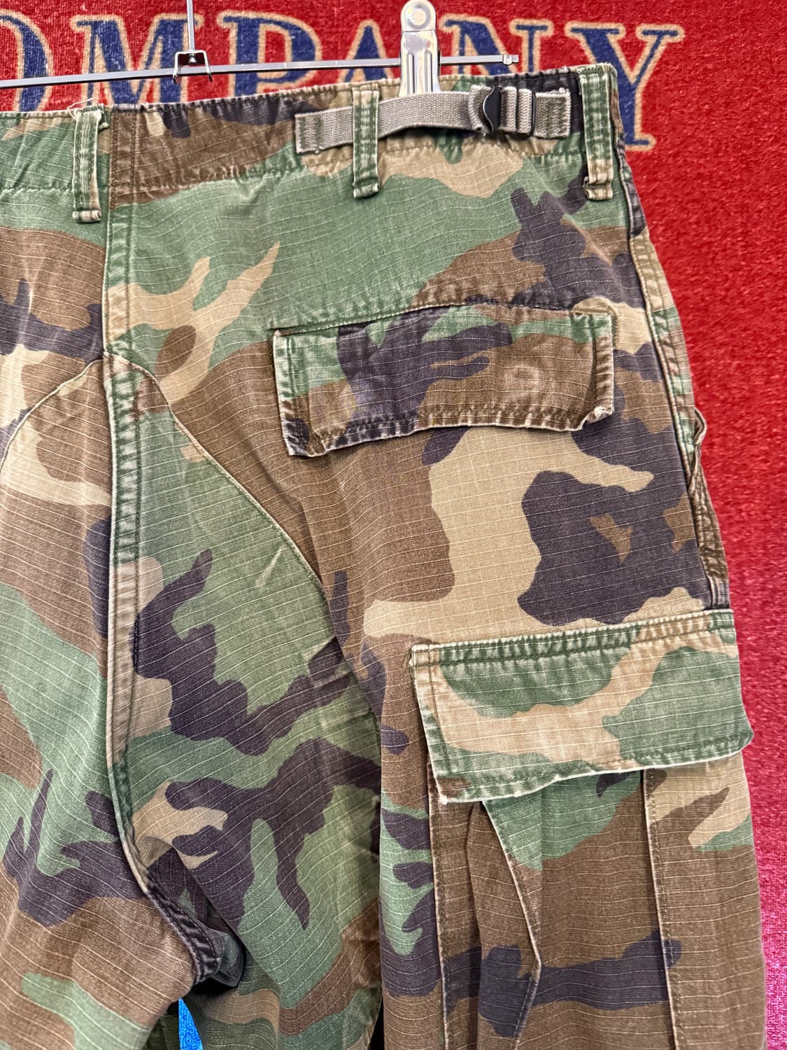 오리지널 밀리터리 립스탑 카모팬츠 M/Long 상품이미지3