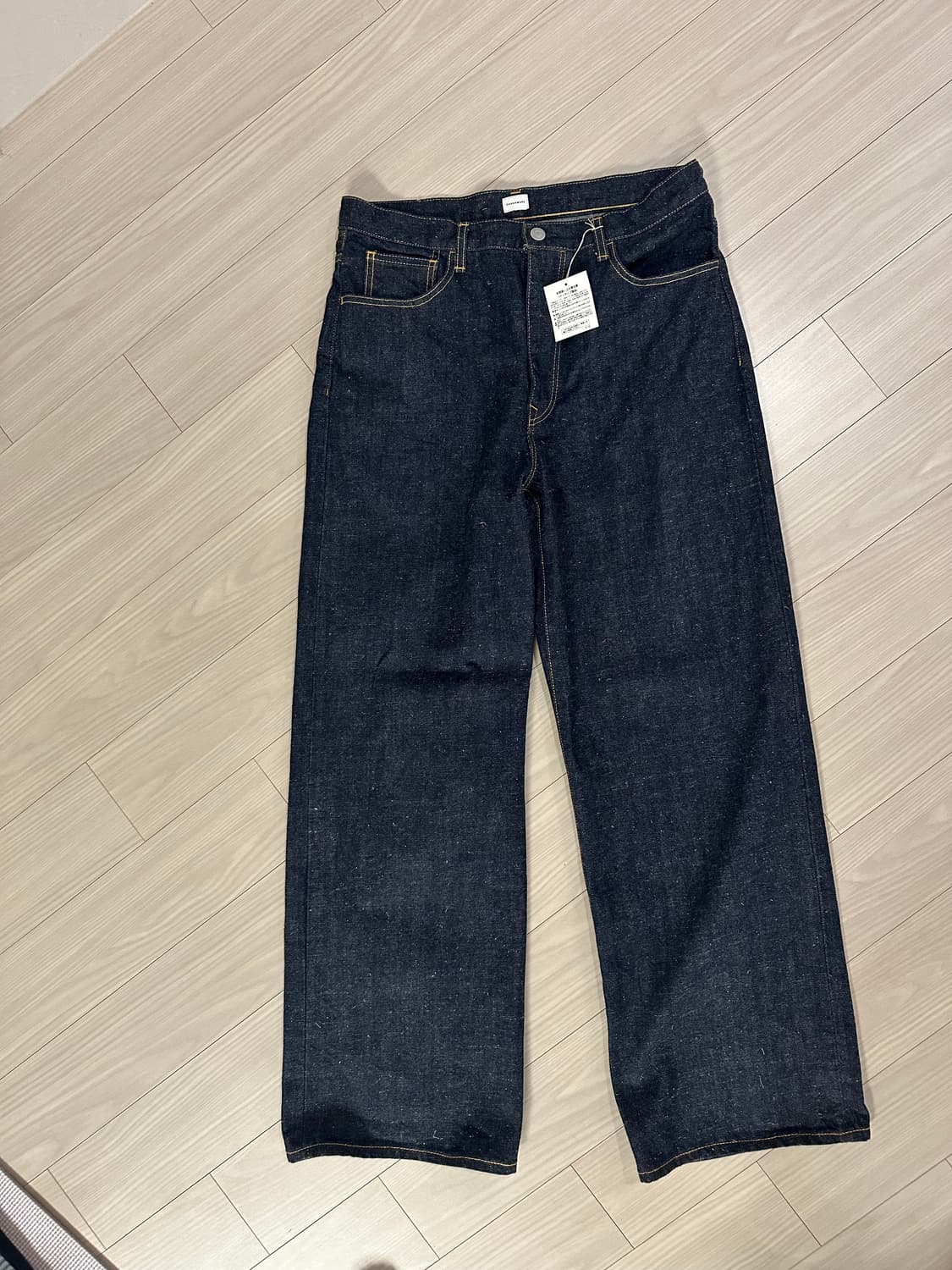 마카웨어 데님 스트레이트 청바지 (새상품) 상품이미지5