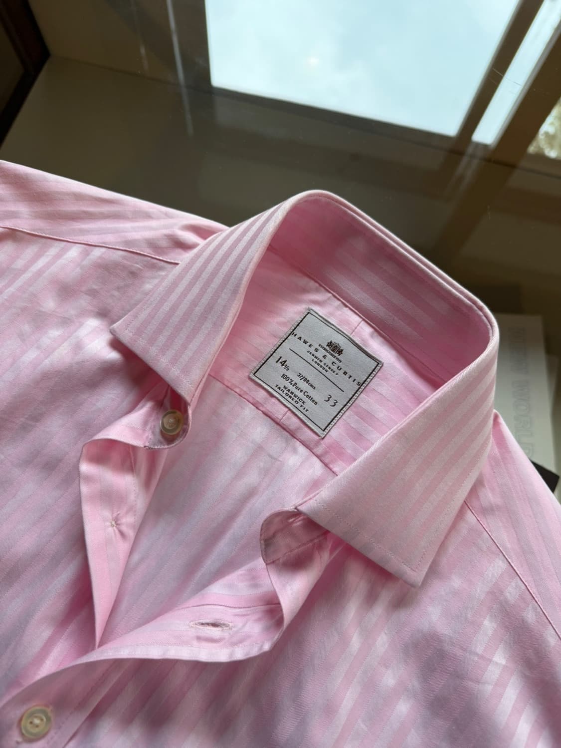 HAWES&CURTIS 드레스 셔츠 100 상품이미지7