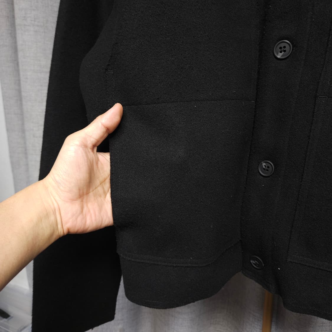 XL ) 자라 남성 오버핏 4 포켓 자켓 상품이미지4