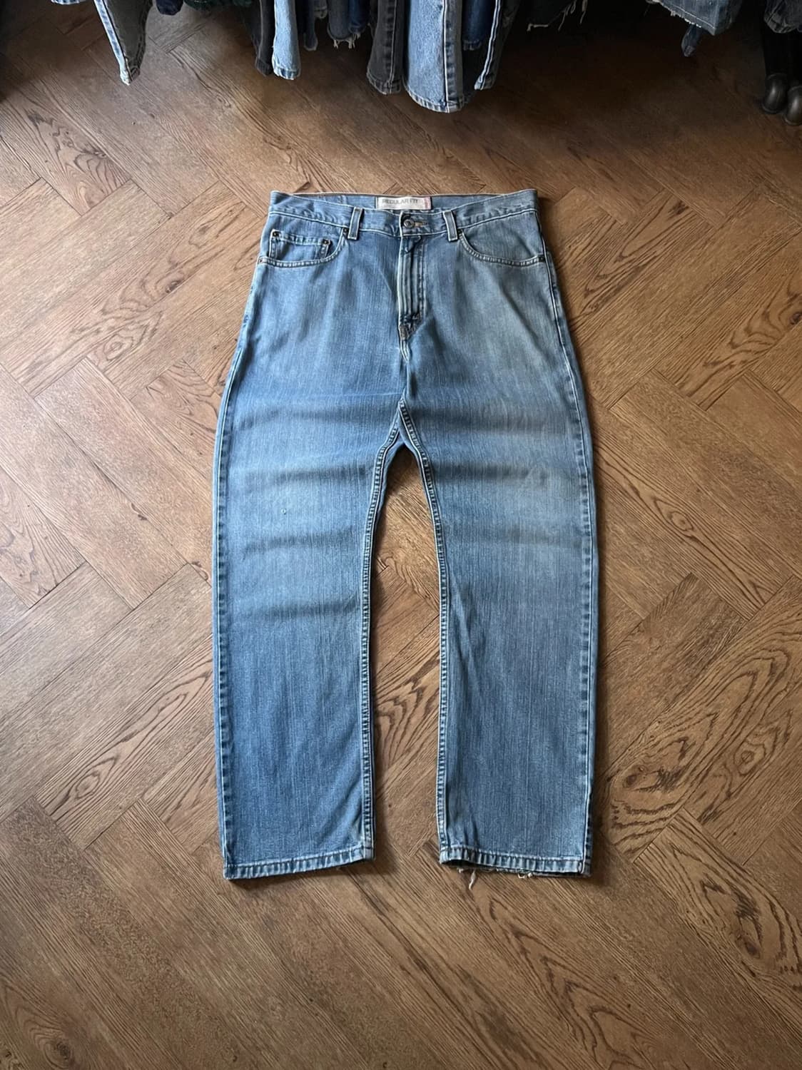 [33]00's 리바이스 USA 505 레귤러 스트레이트핏 데님 팬츠 상품이미지1