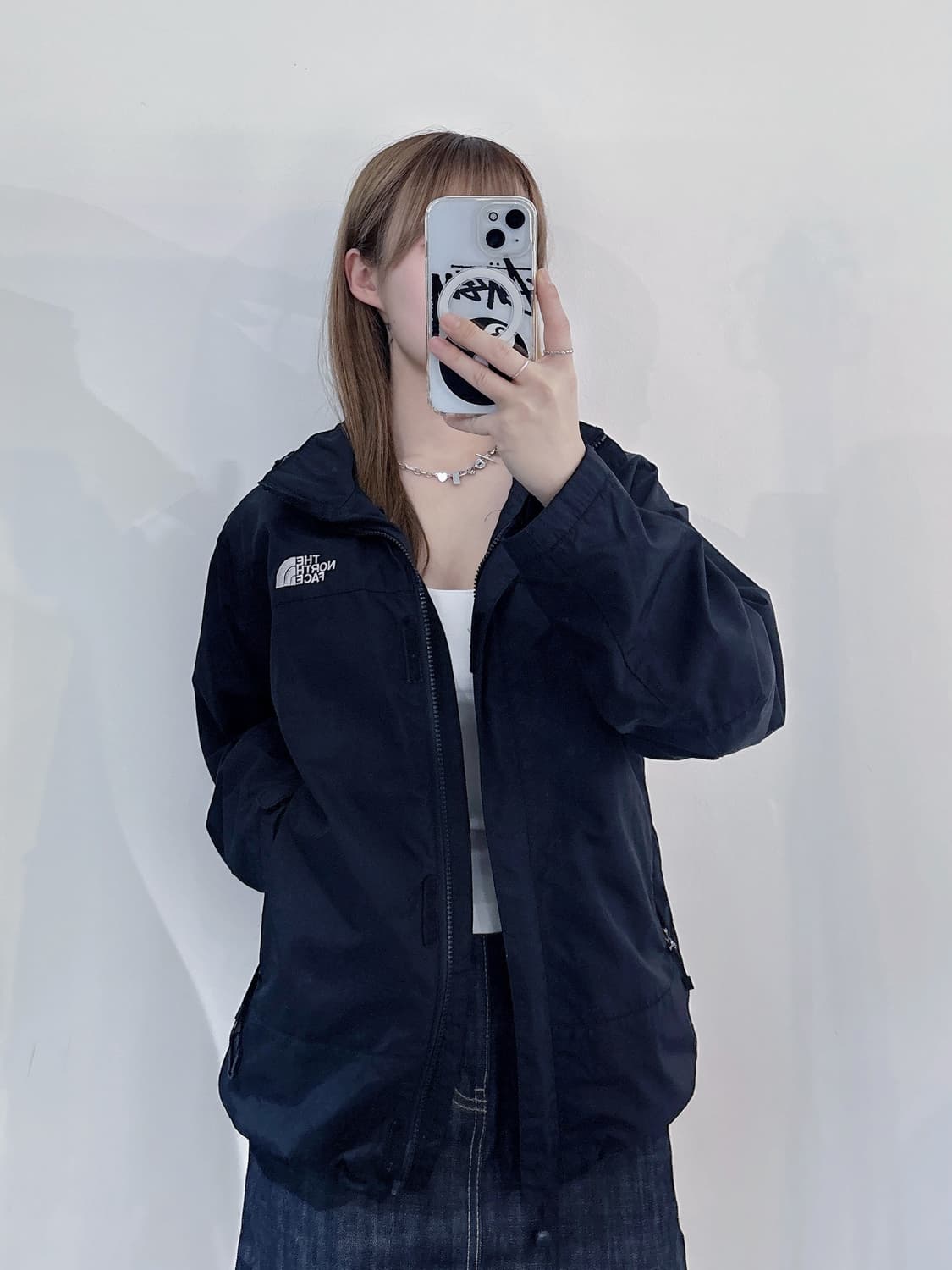 노스페이스 블랙 바람막이 상품이미지2