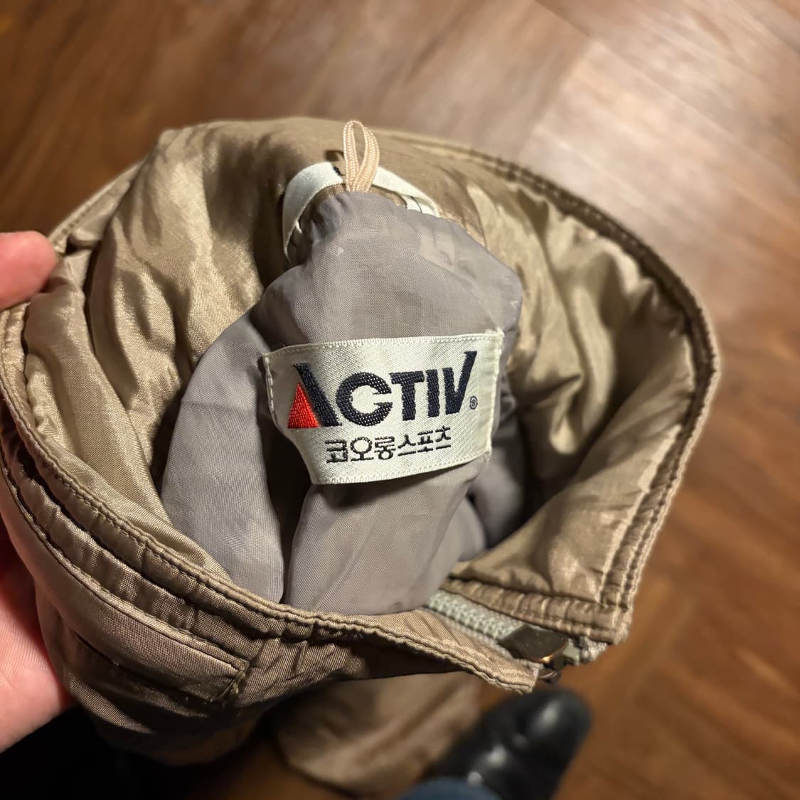 90S KOLON ACTIV 2WAY ZIPUP SAFARI JACKET 상품이미지9