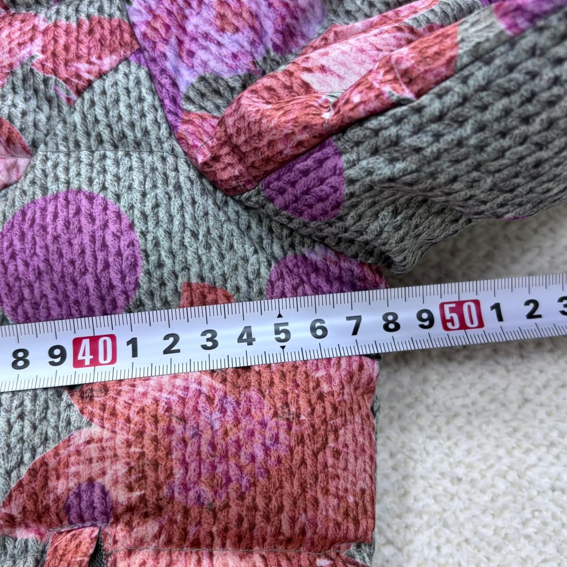 M 오일릴리 여성 플라워 패딩 자켓 0320E 상품이미지7