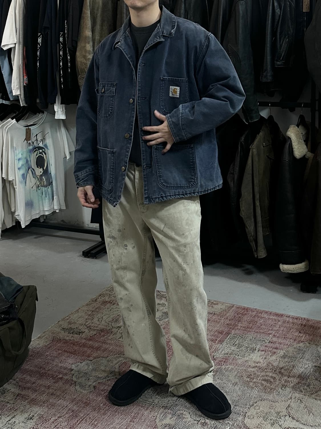 90's USA Made 칼하트 빈티지 초어자켓 상품이미지2