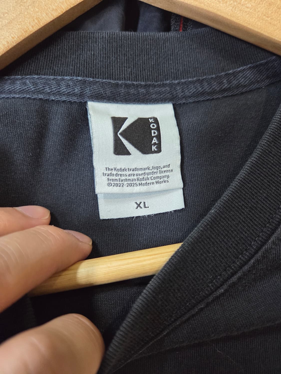 코닥 로고 반팔 xl 상품이미지3