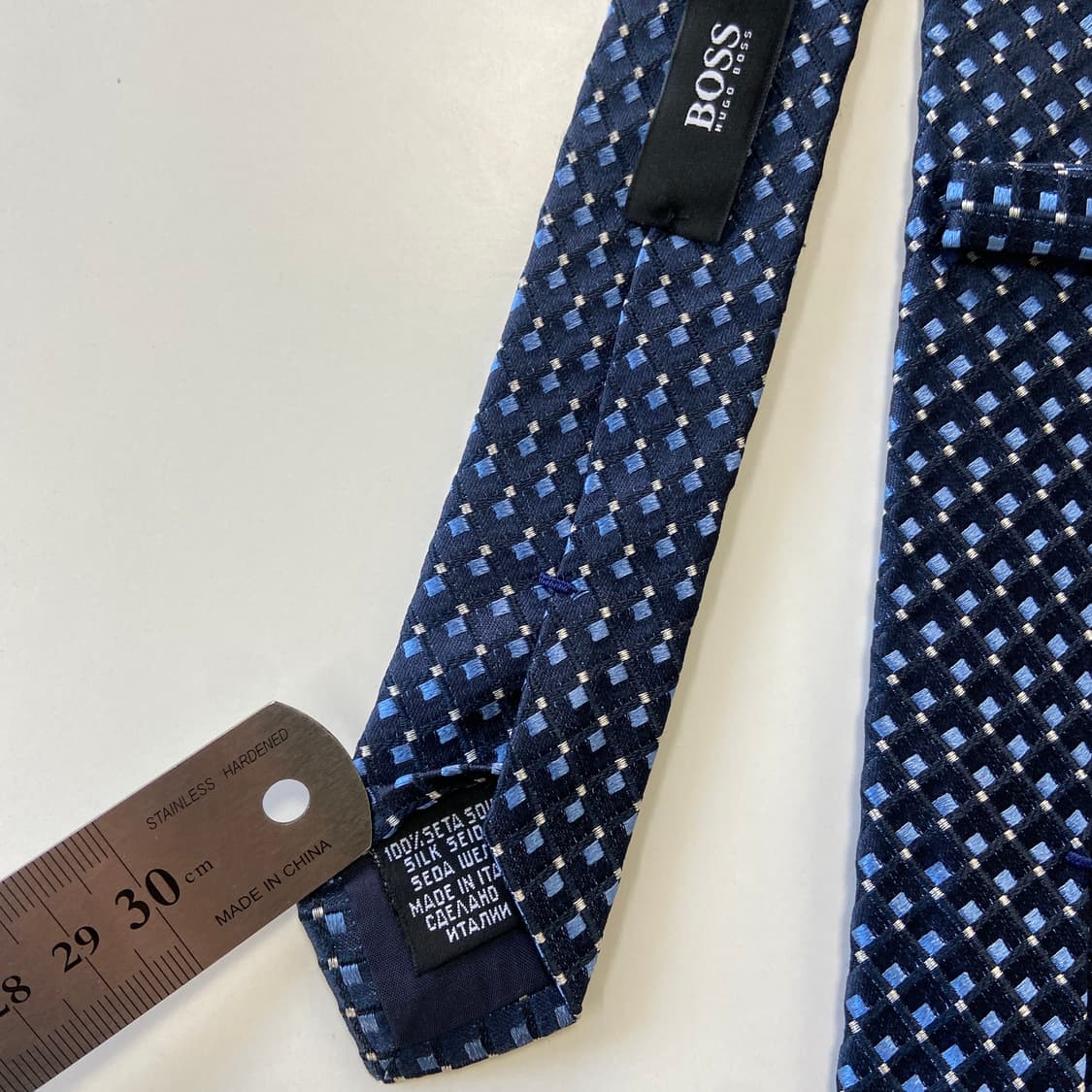 휴고 보스 (HUGO BOSS) 명품 정품 넥타이 7.3cm 상품이미지7