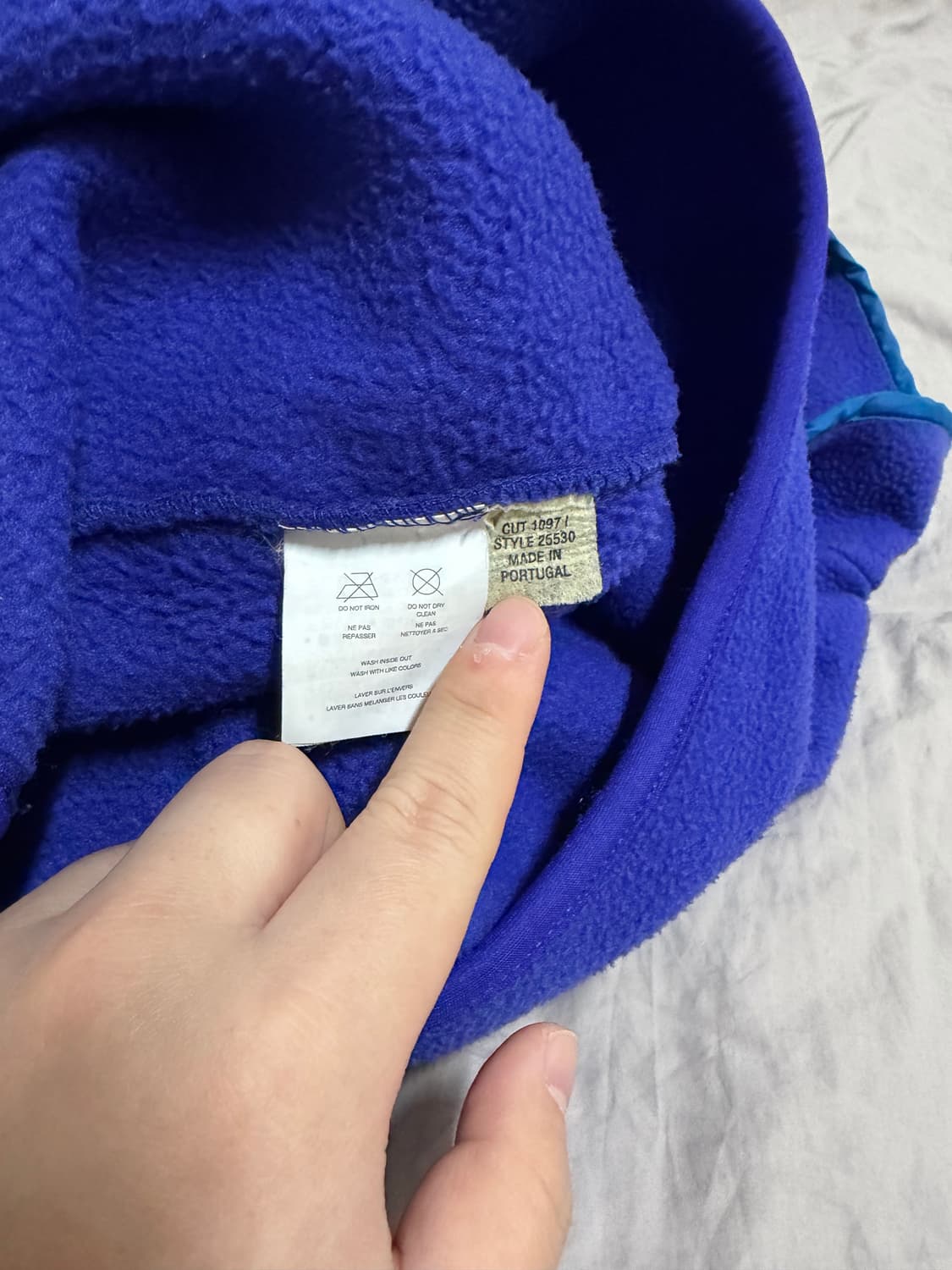 L] 파타고니아 신칠라 블루 1992년식 빈티지 상품이미지5