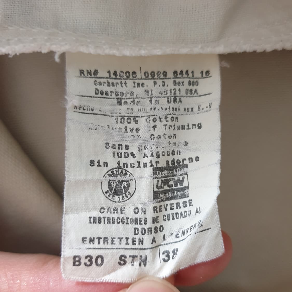 [무료배송] Carhartt 면 반바지 상품이미지3