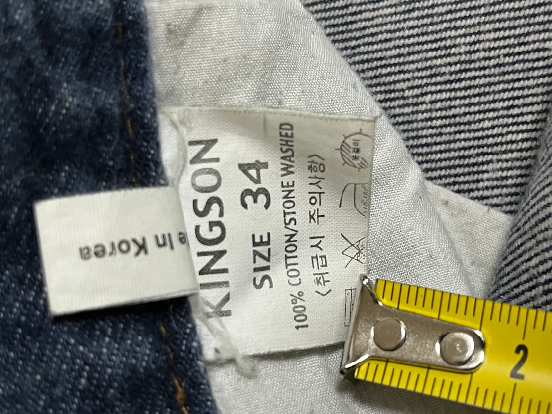 kingson 킹슨 그래픽 데님 상품이미지4