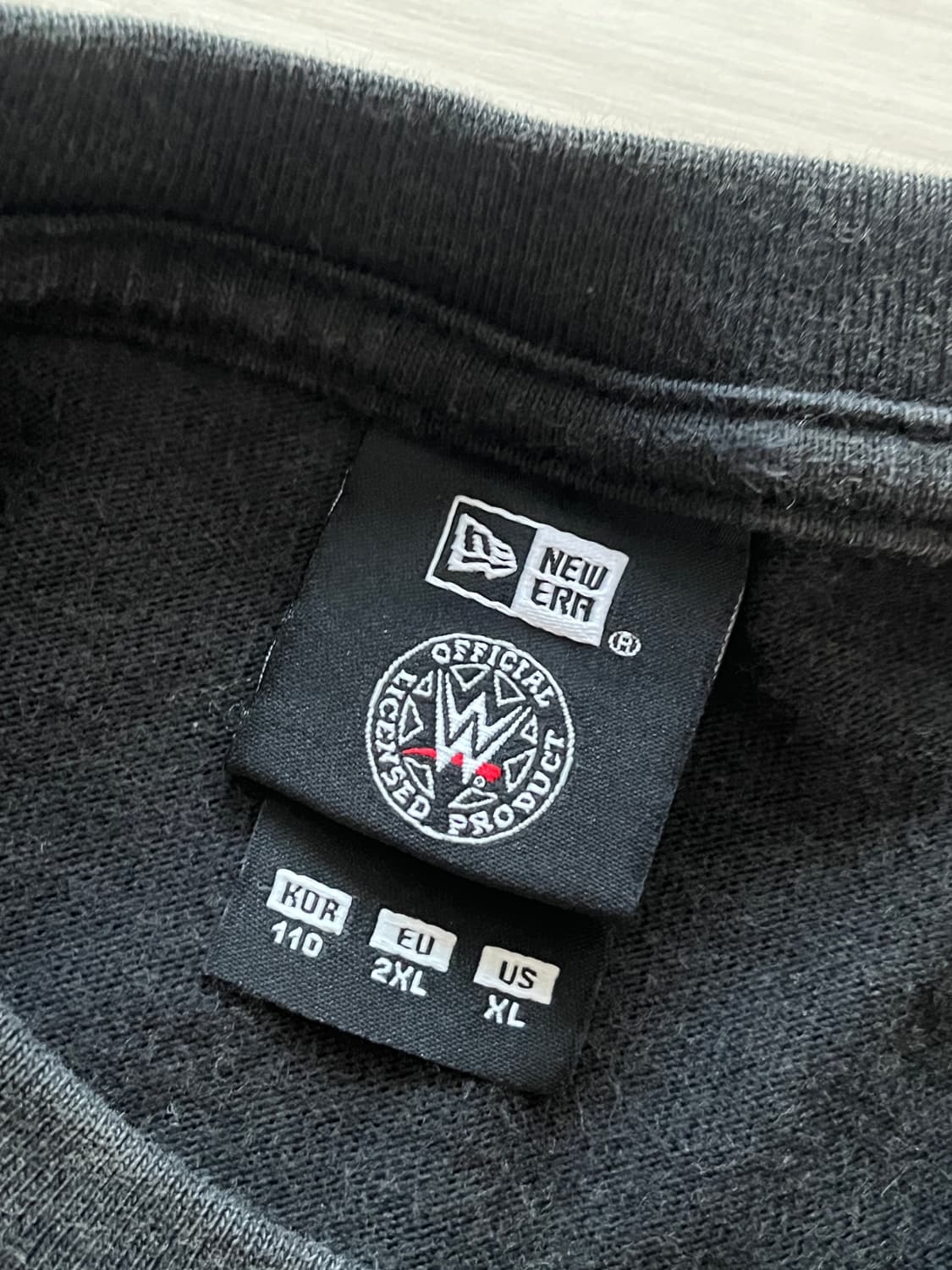 뉴에라 x WWE 홍키통크맨 티셔츠 XXL (105) 상품이미지5