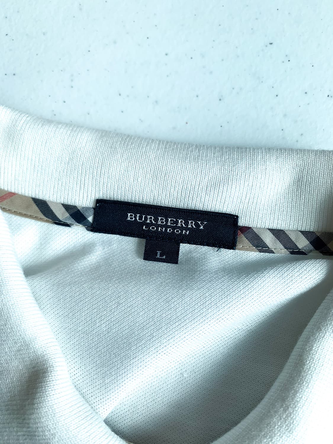 100 버버리 빈티지 반팔 카라티셔츠  상품이미지7