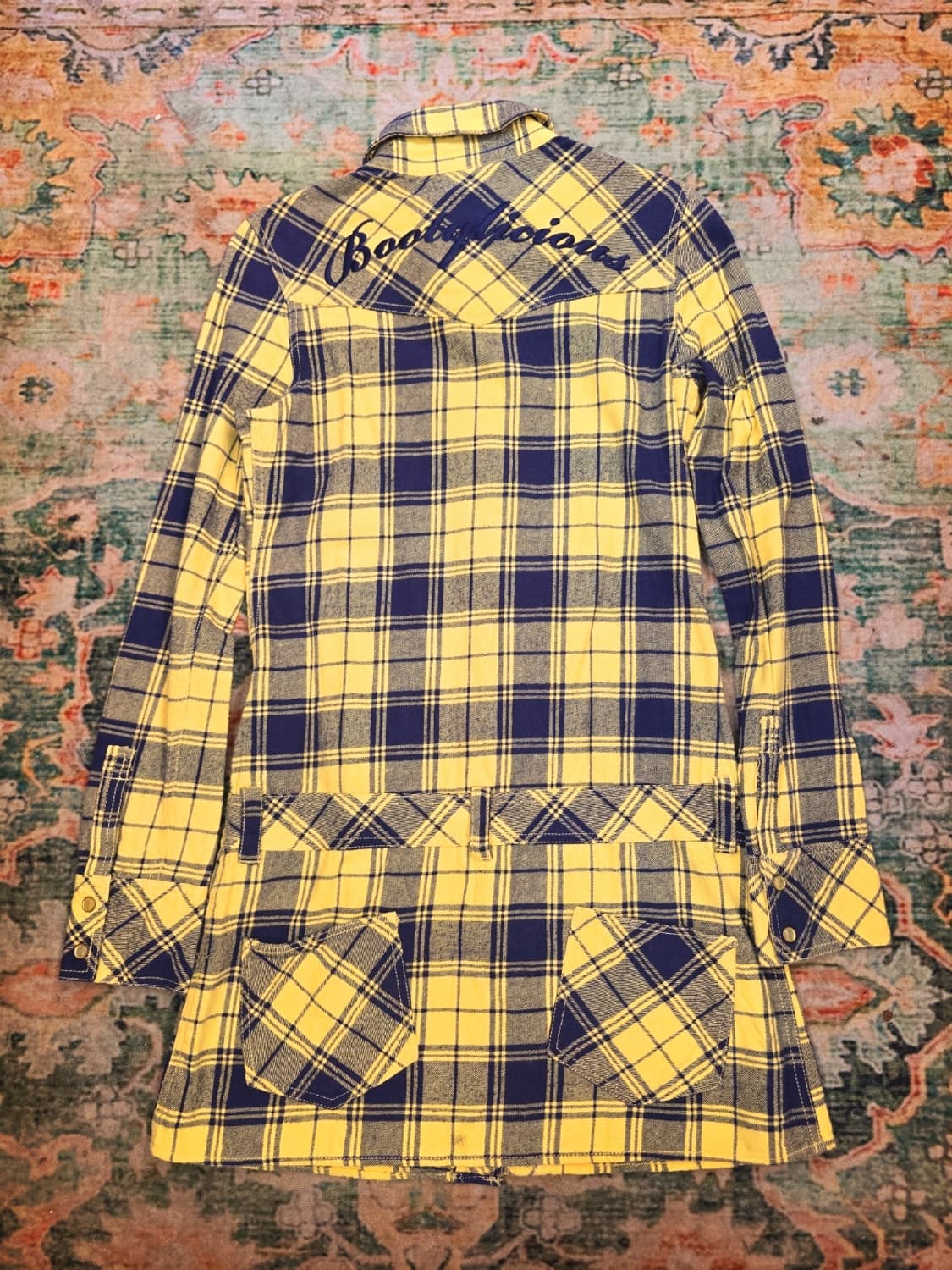 Witty & Pitty일본빈티지 워크셔츠 원피스 상품이미지1